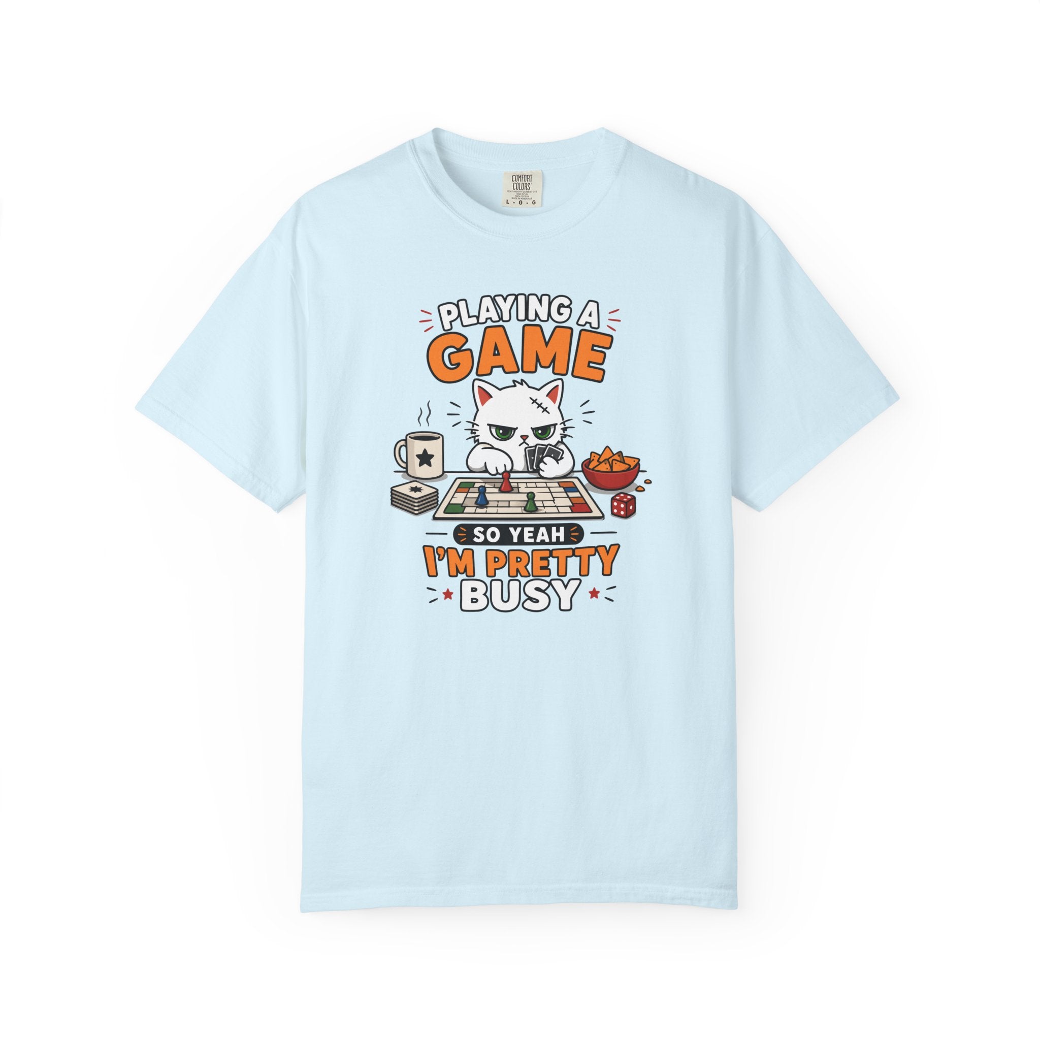 Yeah I’m Busy Cat T-shirt