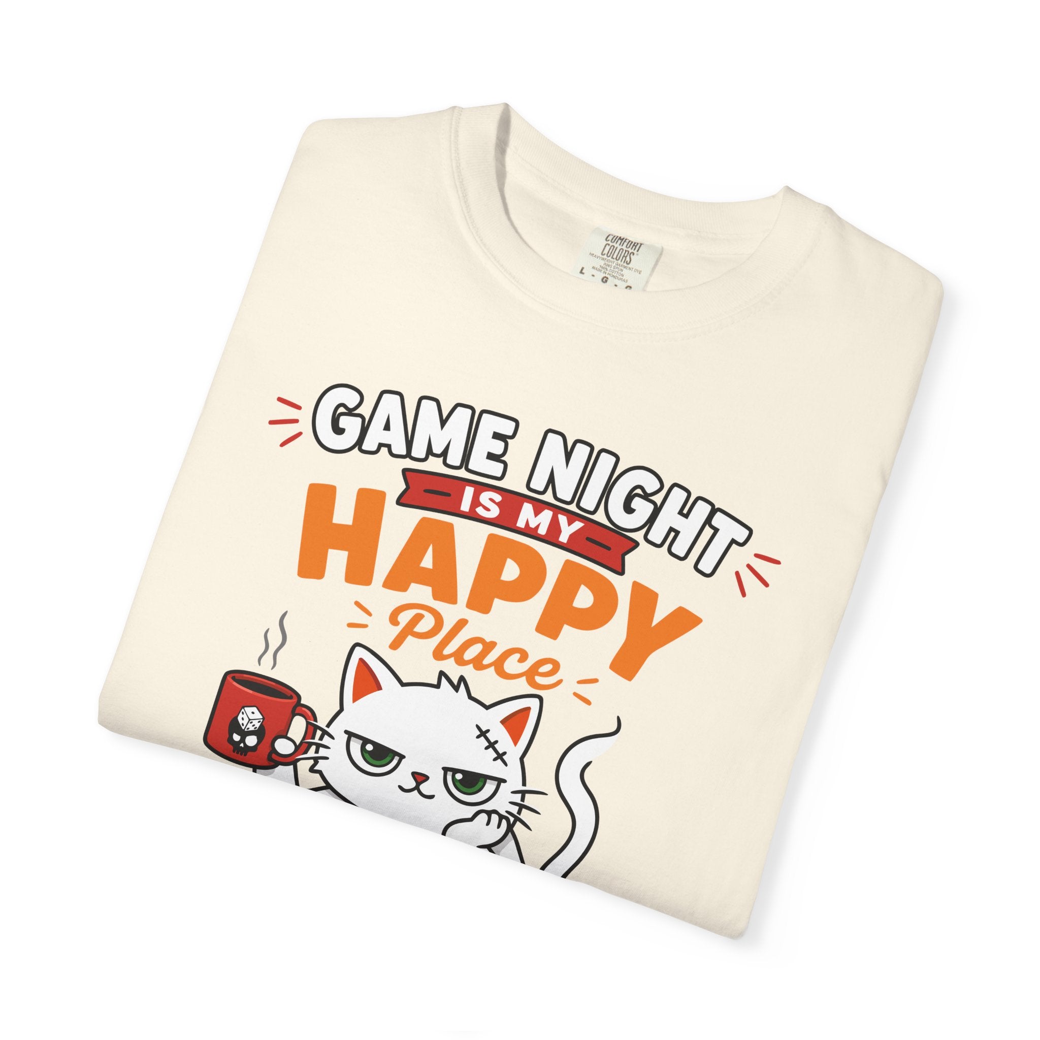 Happy Place Cat T-shirt