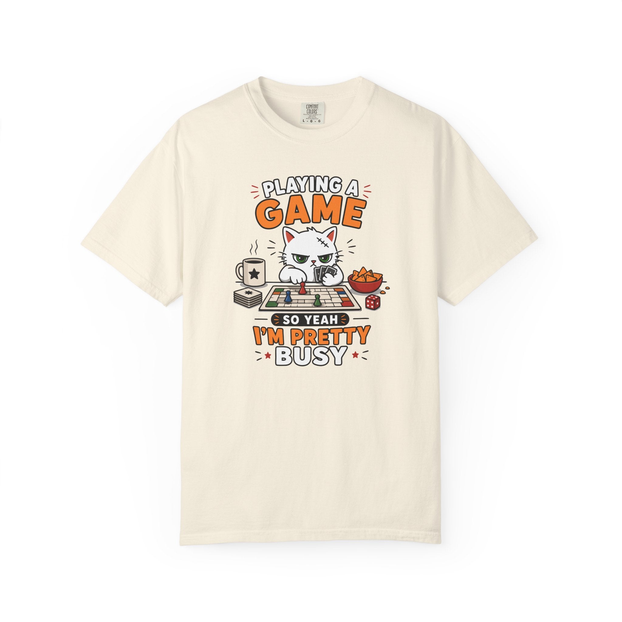 Yeah I’m Busy Cat T-shirt