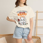 Happy Place Cat T-shirt