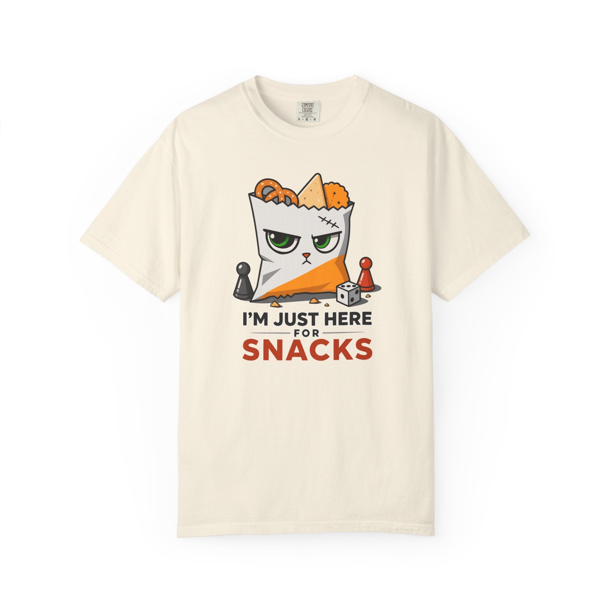 Here for the Snacks T-shirt