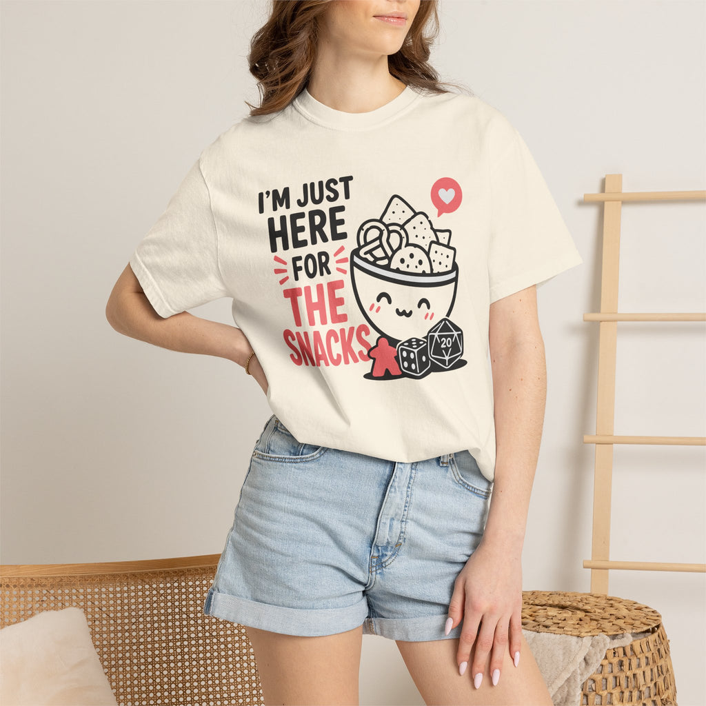 I’m Just Here for the Snacks (Cute) T-shirt