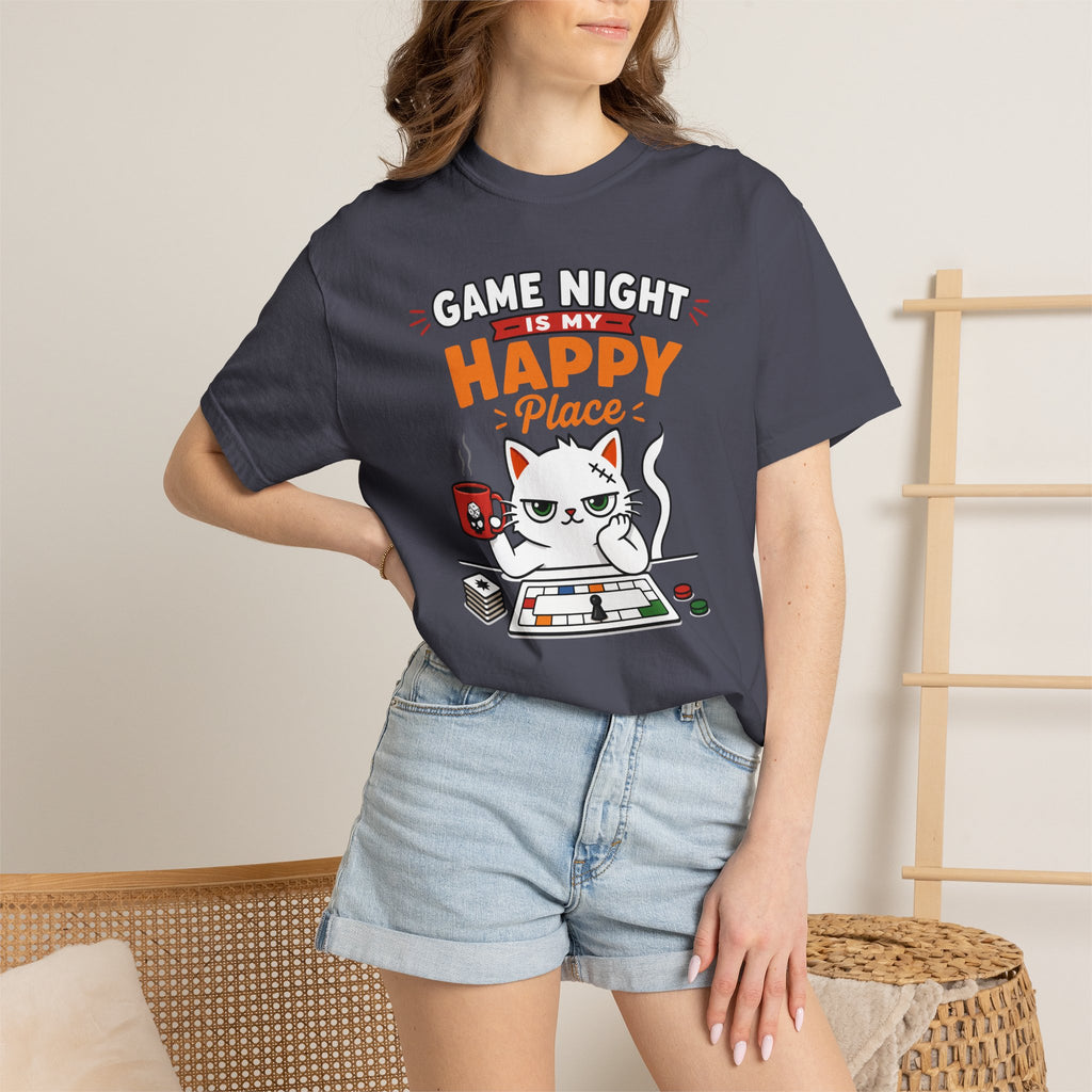 Happy Place Cat T-shirt