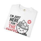 I’m Just Here for the Snacks (Cute) T-shirt
