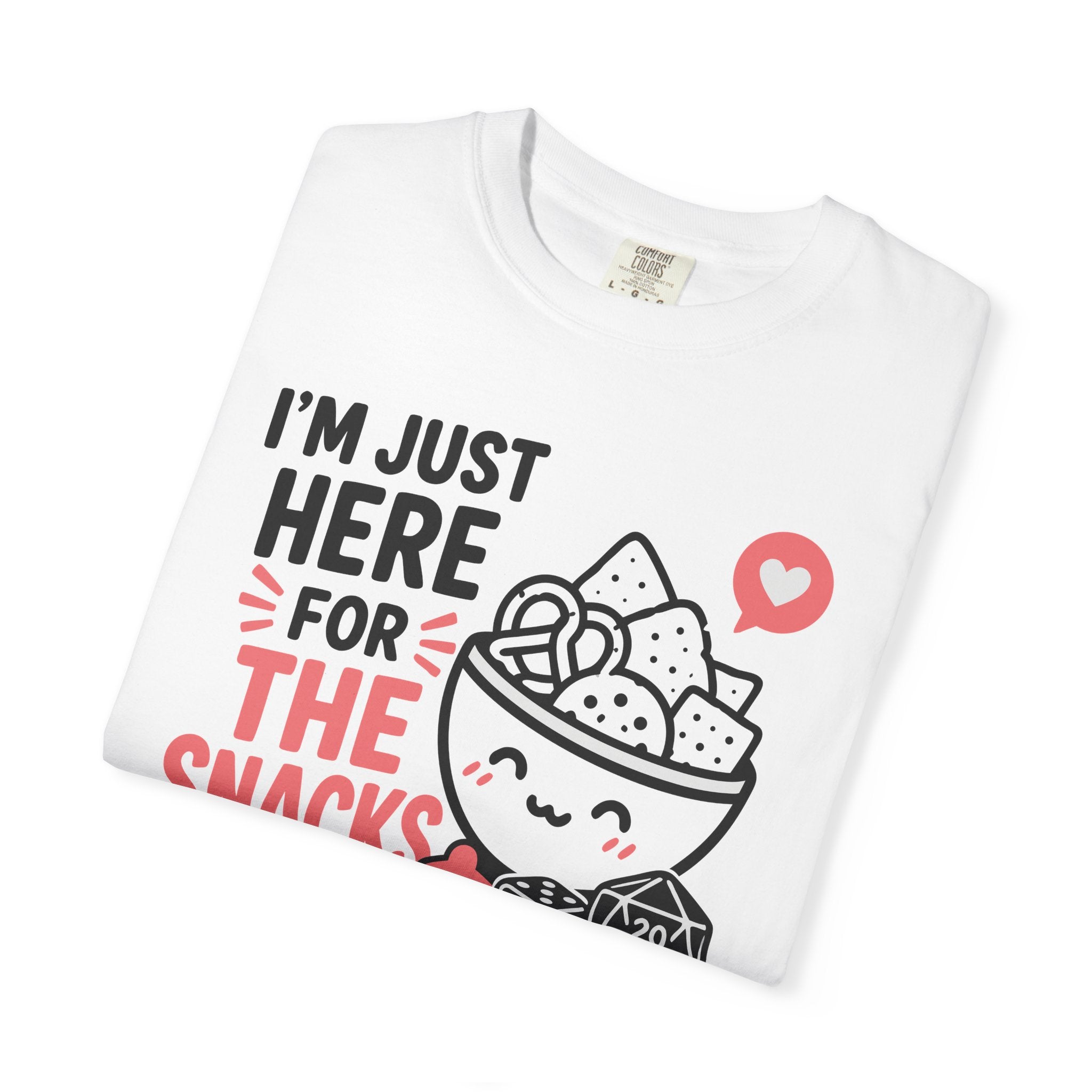 I’m Just Here for the Snacks (Cute) T-shirt