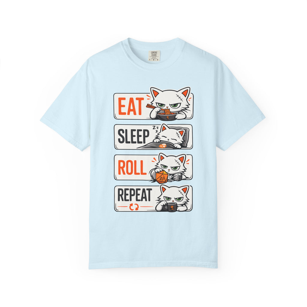 Eat Sleep Roll Repeat (Felix) T-shirt