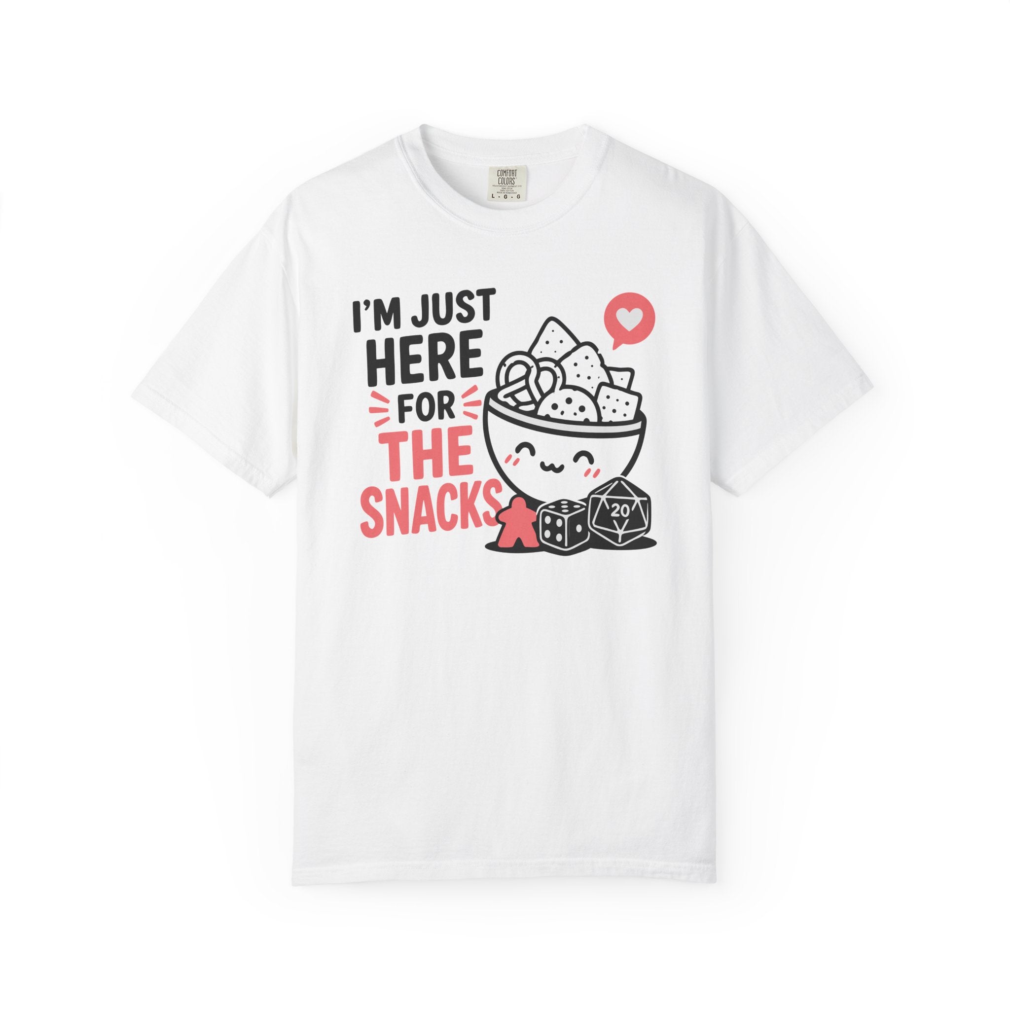 I’m Just Here for the Snacks (Cute) T-shirt