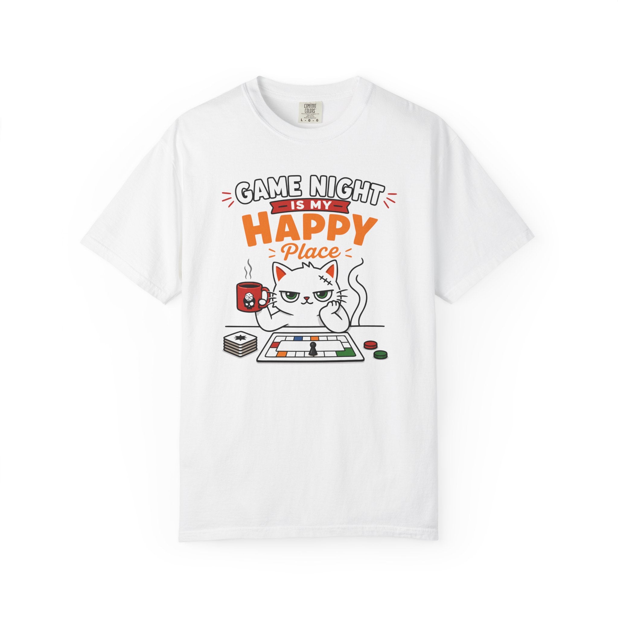 Happy Place Cat T-shirt