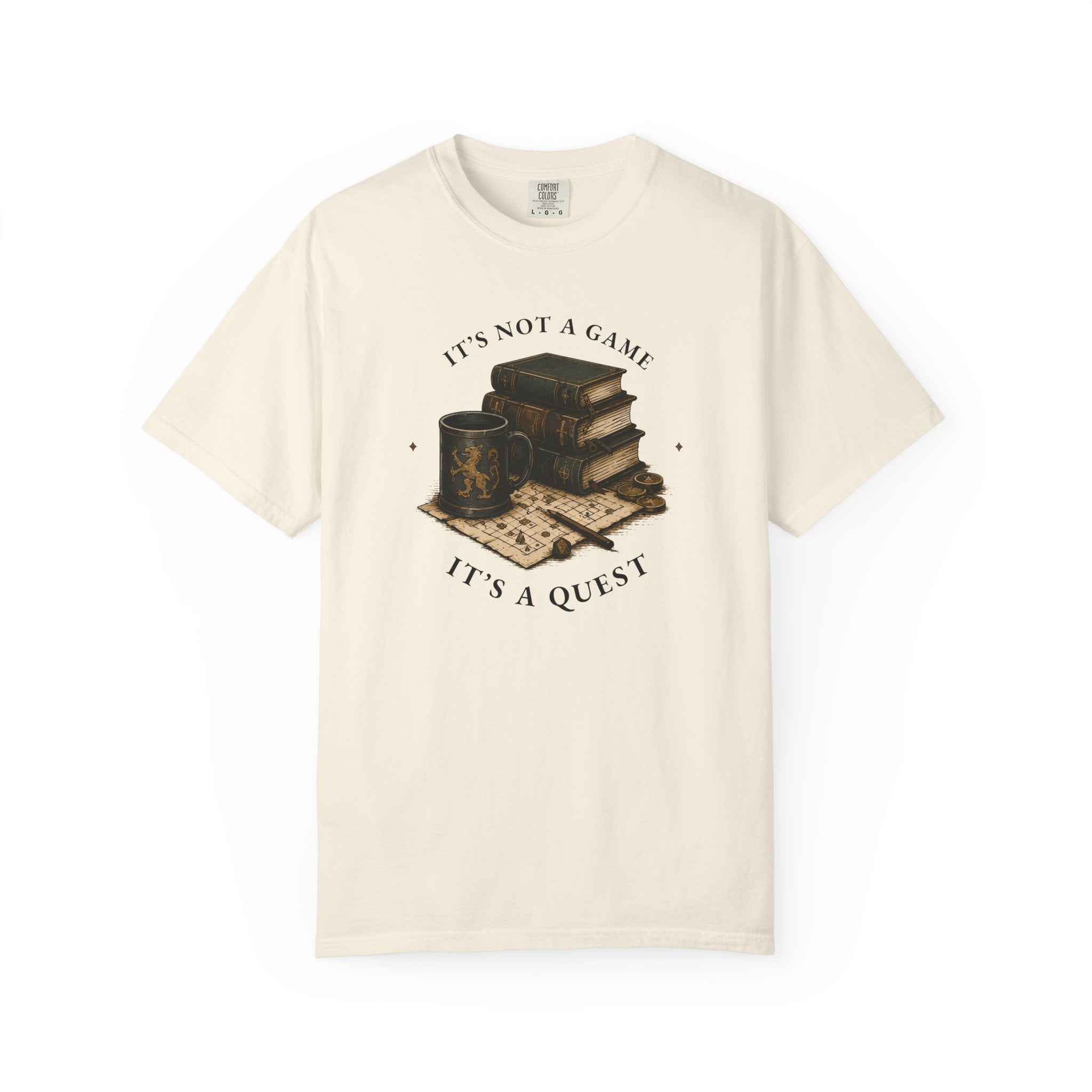 It’s a Quest T-shirt