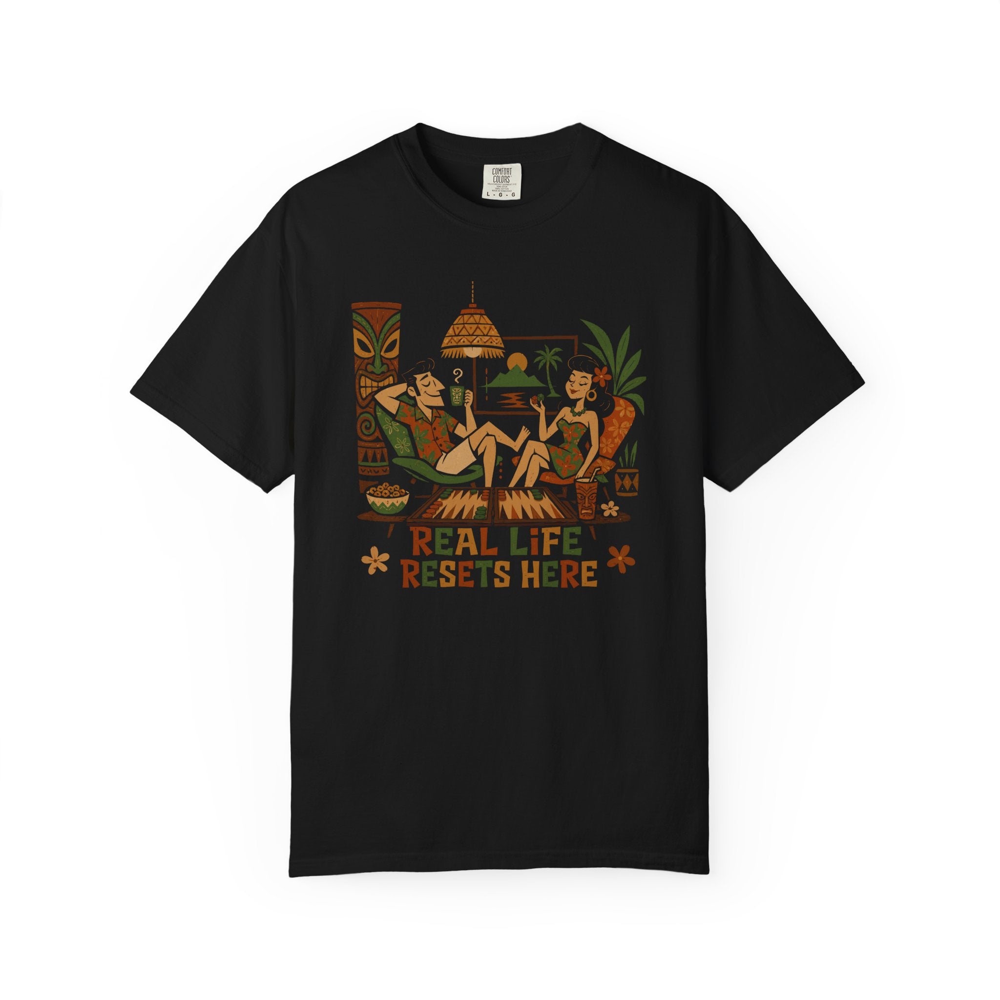 Tiki Life Resets Here T-Shirt