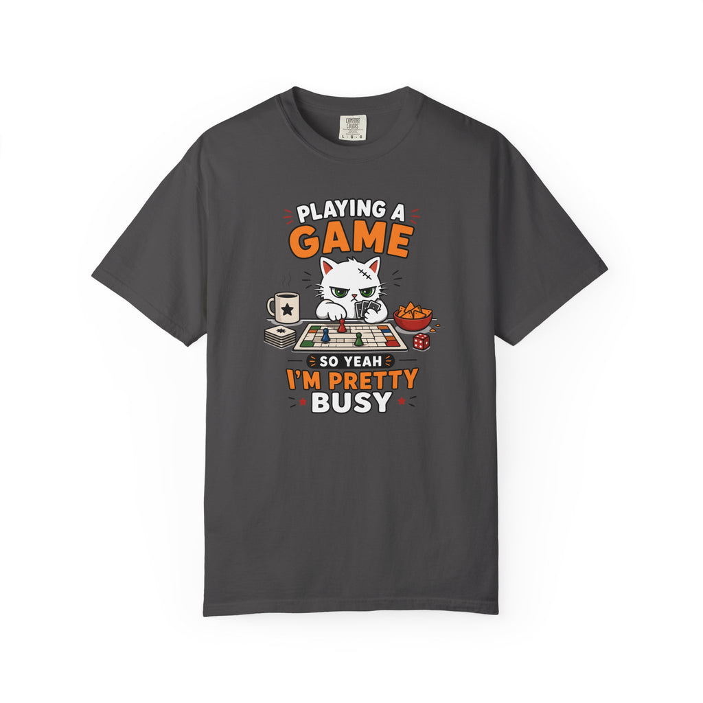 Yeah I’m Busy Cat T-shirt