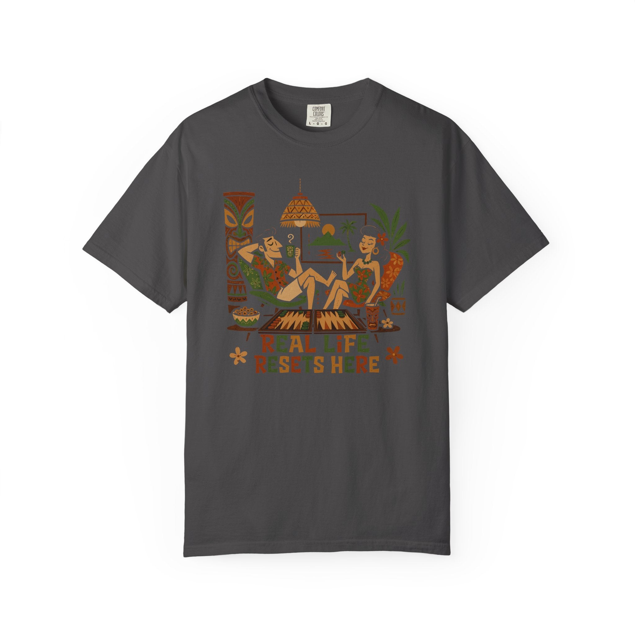 Tiki Life Resets Here T-Shirt