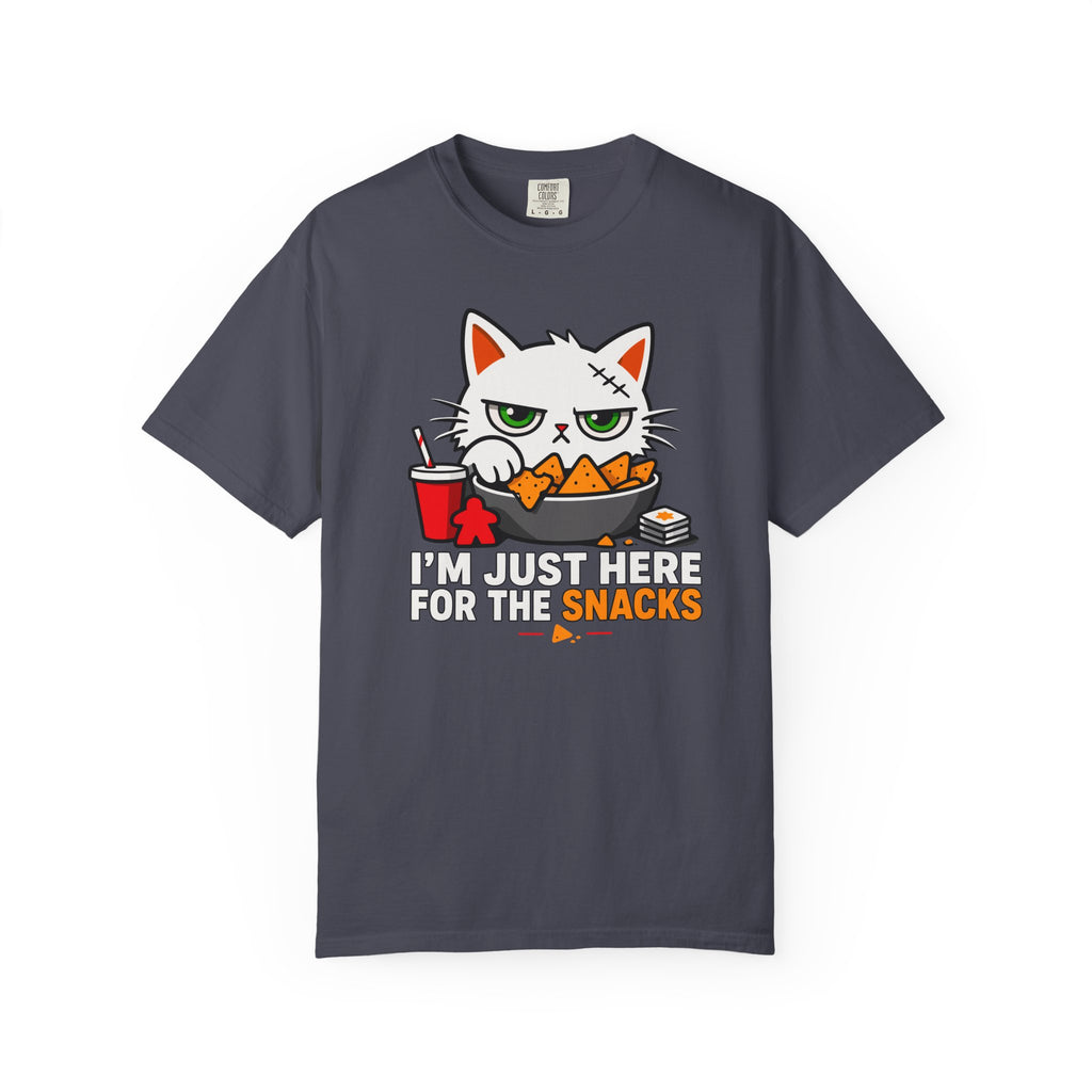 Here for the Snacks Cat T-shirt