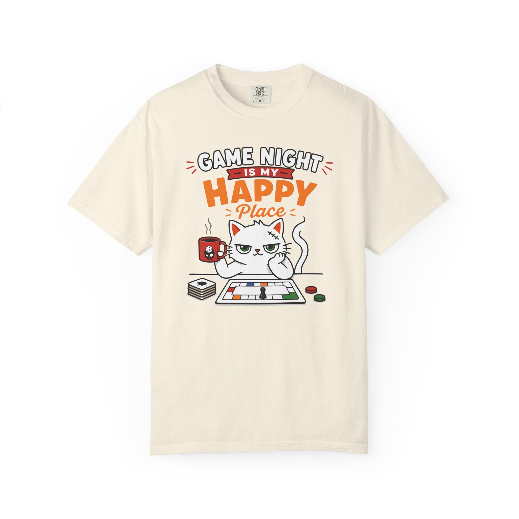 Happy Place Cat T-shirt