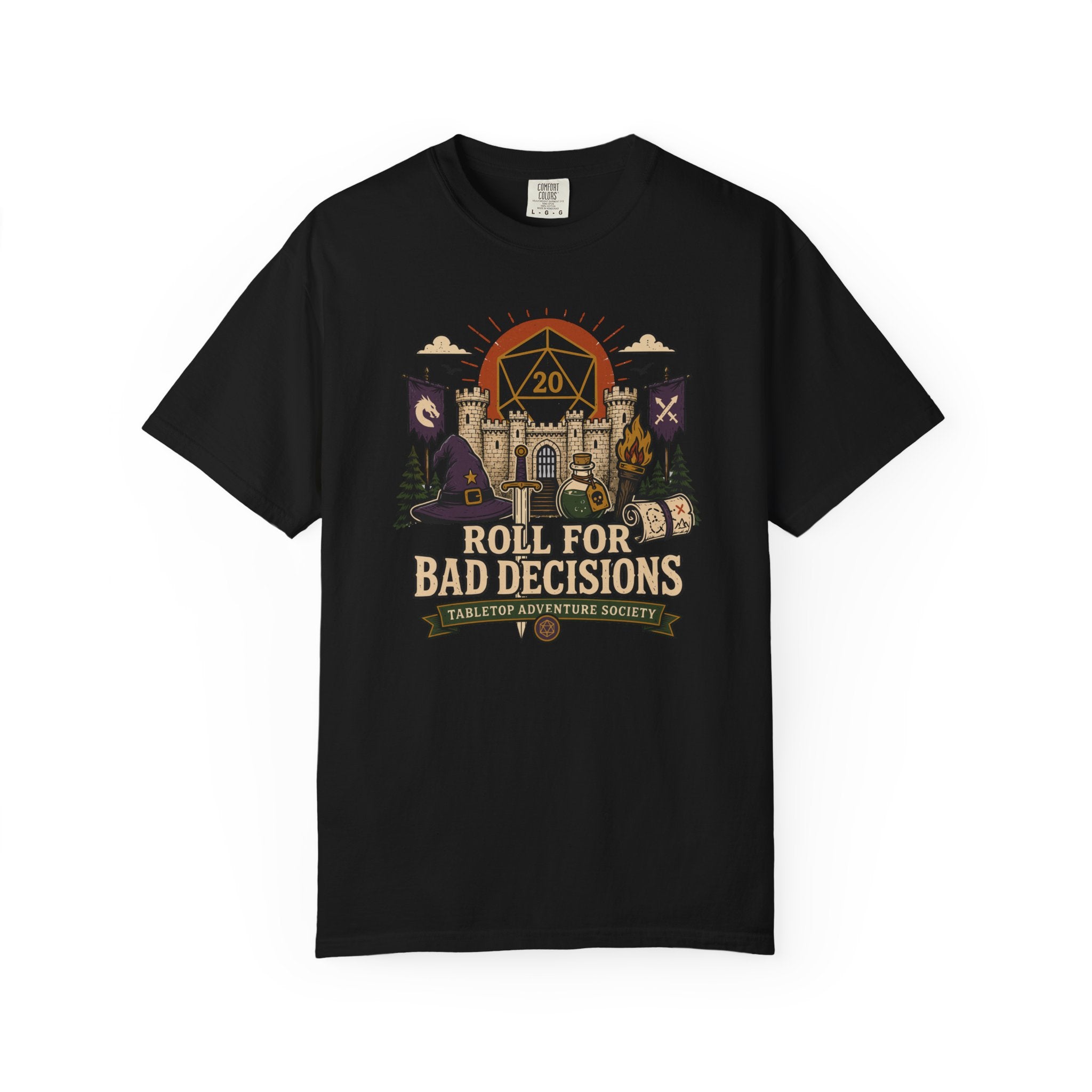 Roll for Bad Decisions T-shirt