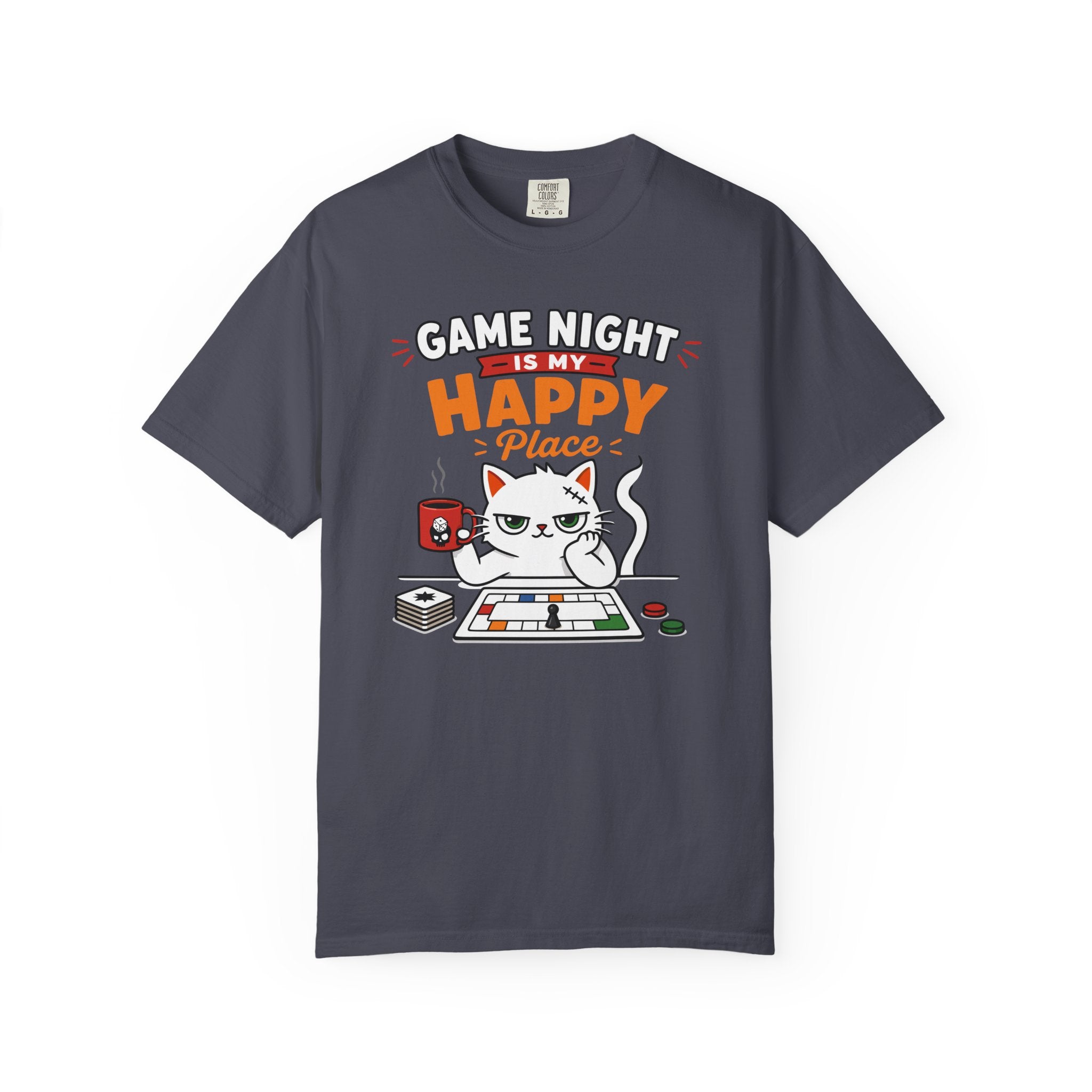 Happy Place Cat T-shirt