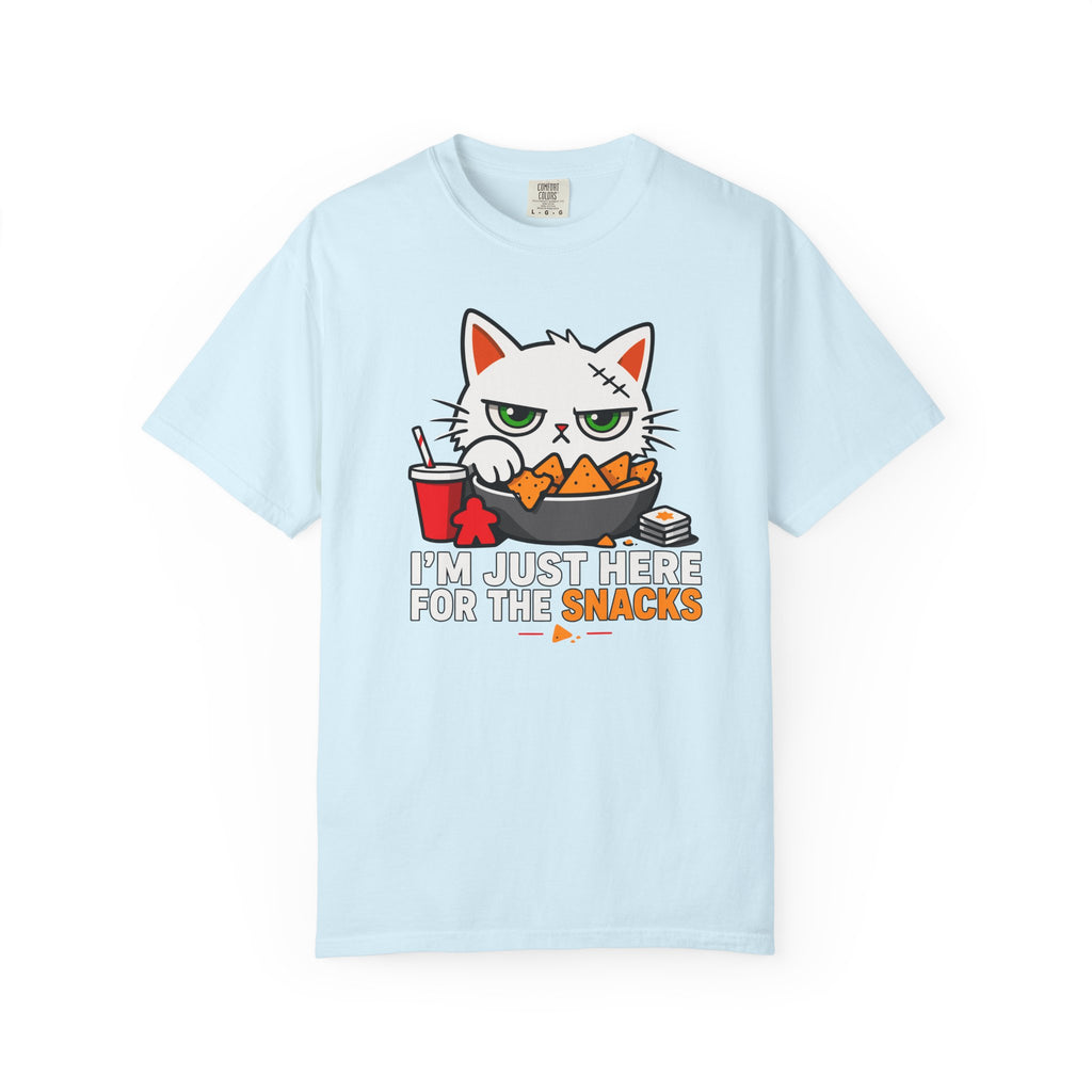 Here for the Snacks Cat T-shirt