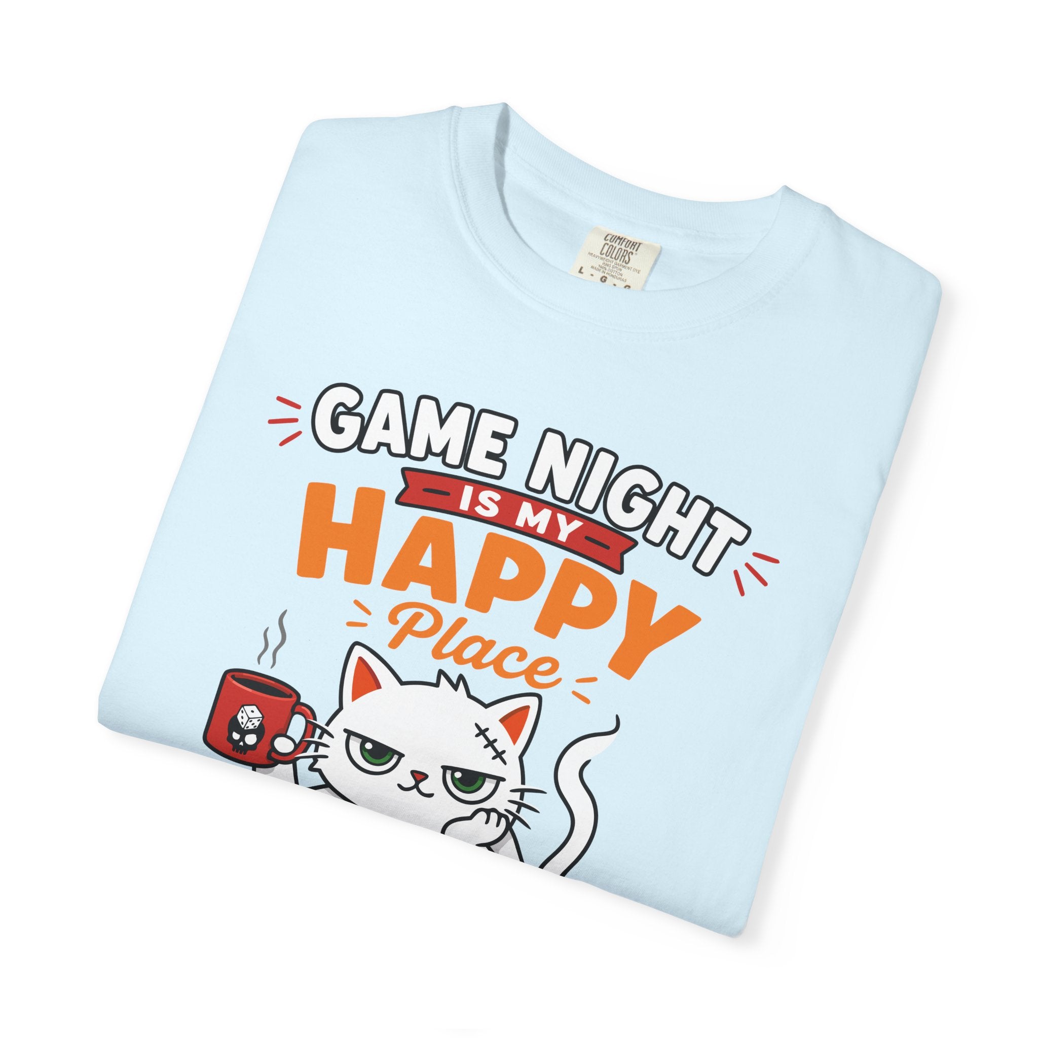 Happy Place Cat T-shirt