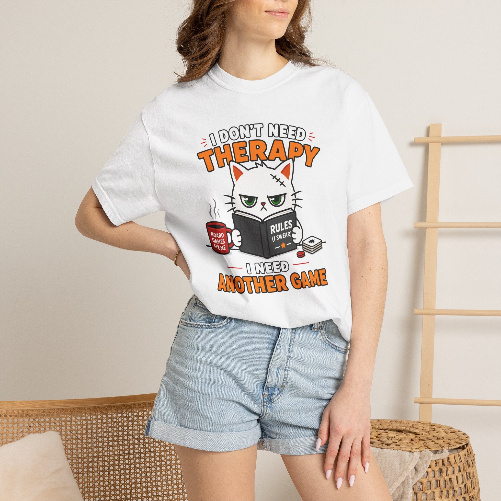 Don’t Need Therapy Cat T-shirt