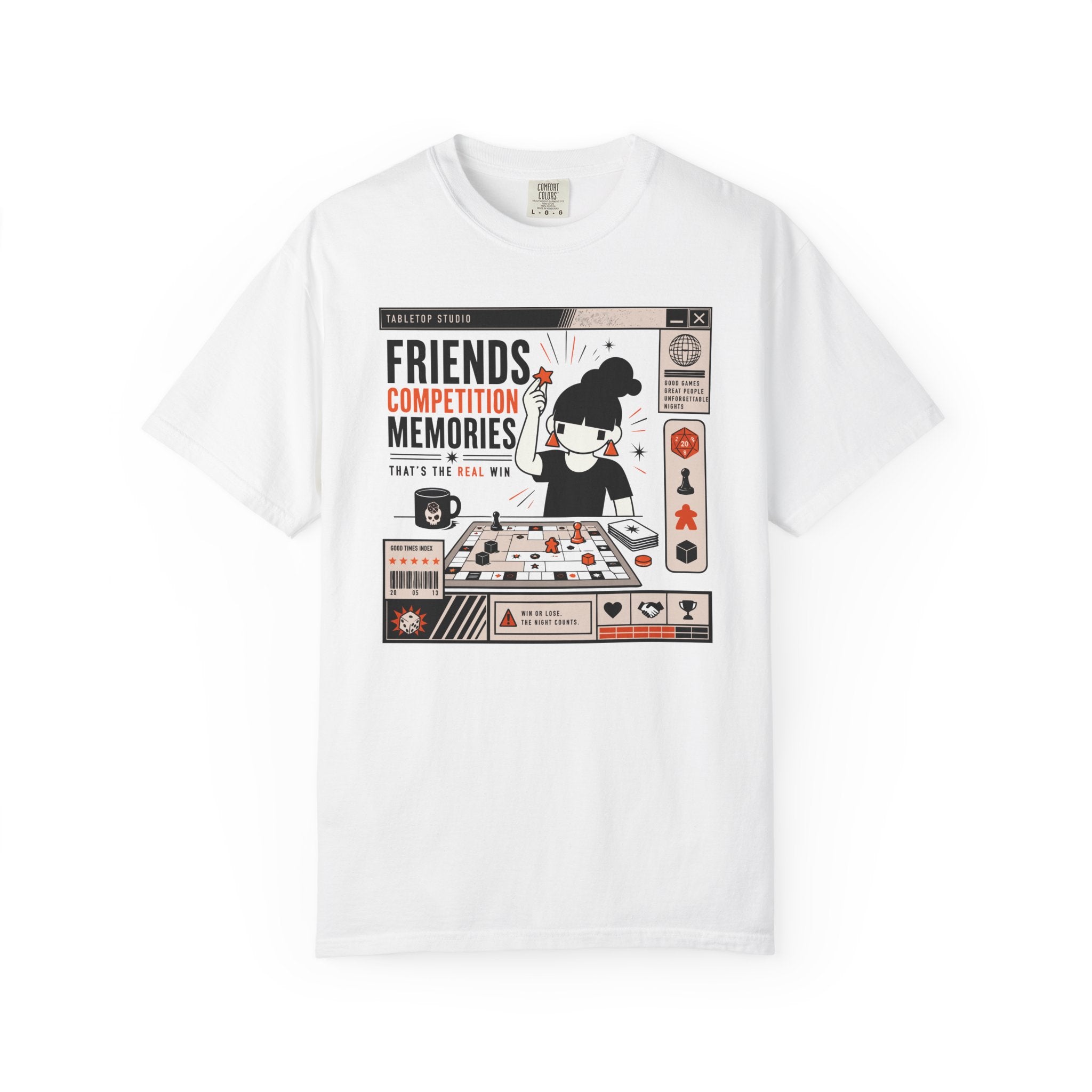Friends Competition Memories (Earring Girl) T-shirt