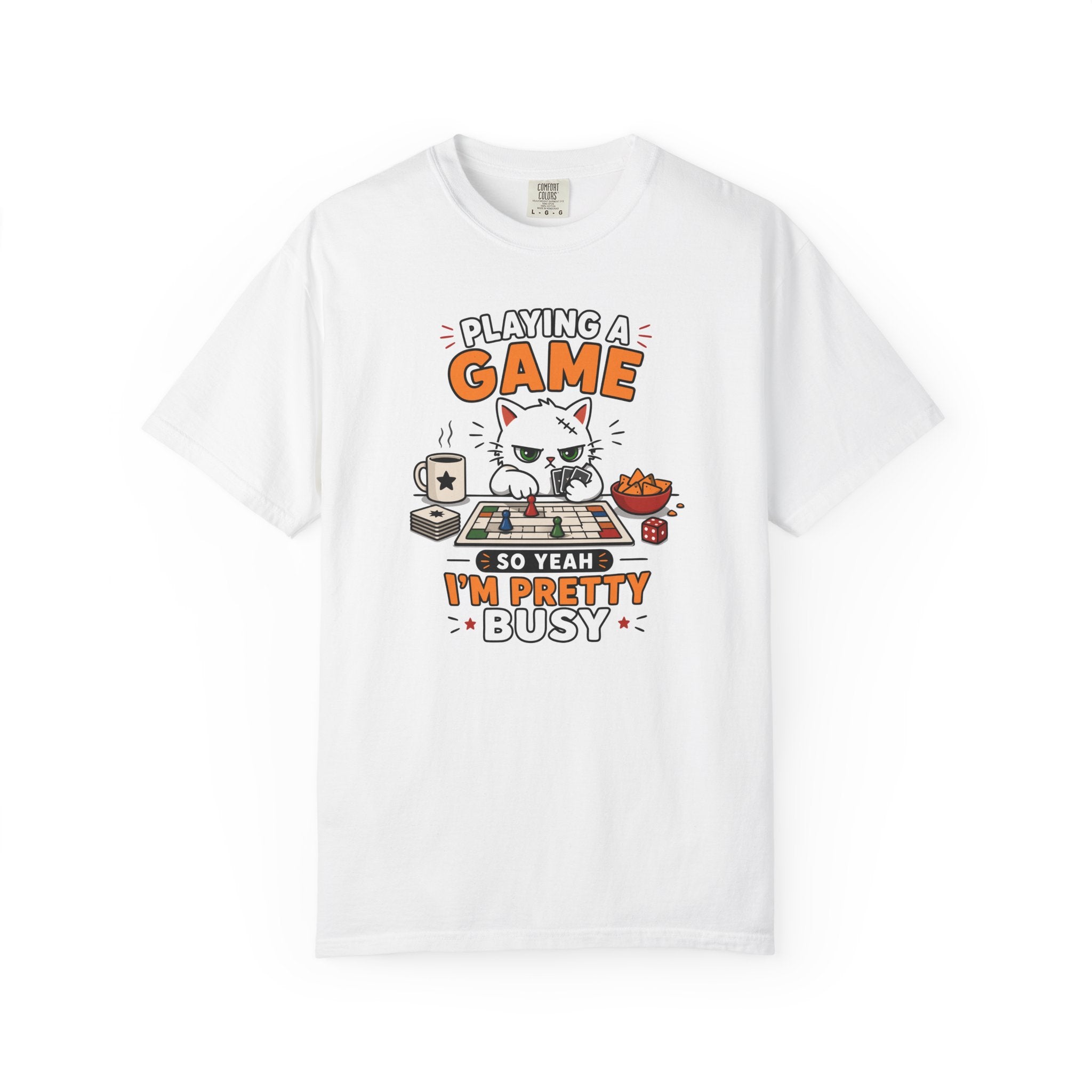 Yeah I’m Busy Cat T-shirt