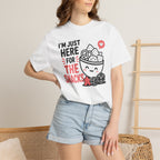 I’m Just Here for the Snacks (Cute) T-shirt