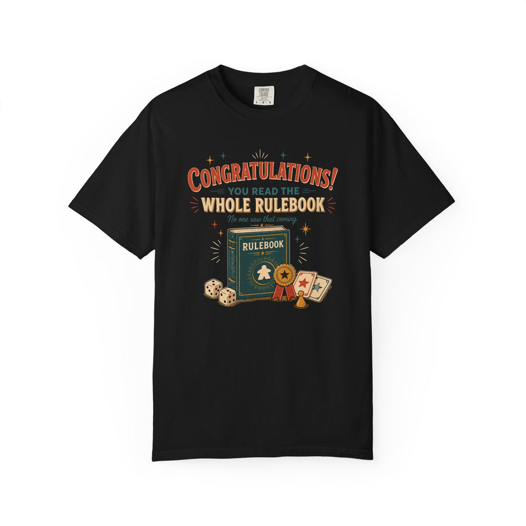 Congrats on Reading the Rulebook T-shirt
