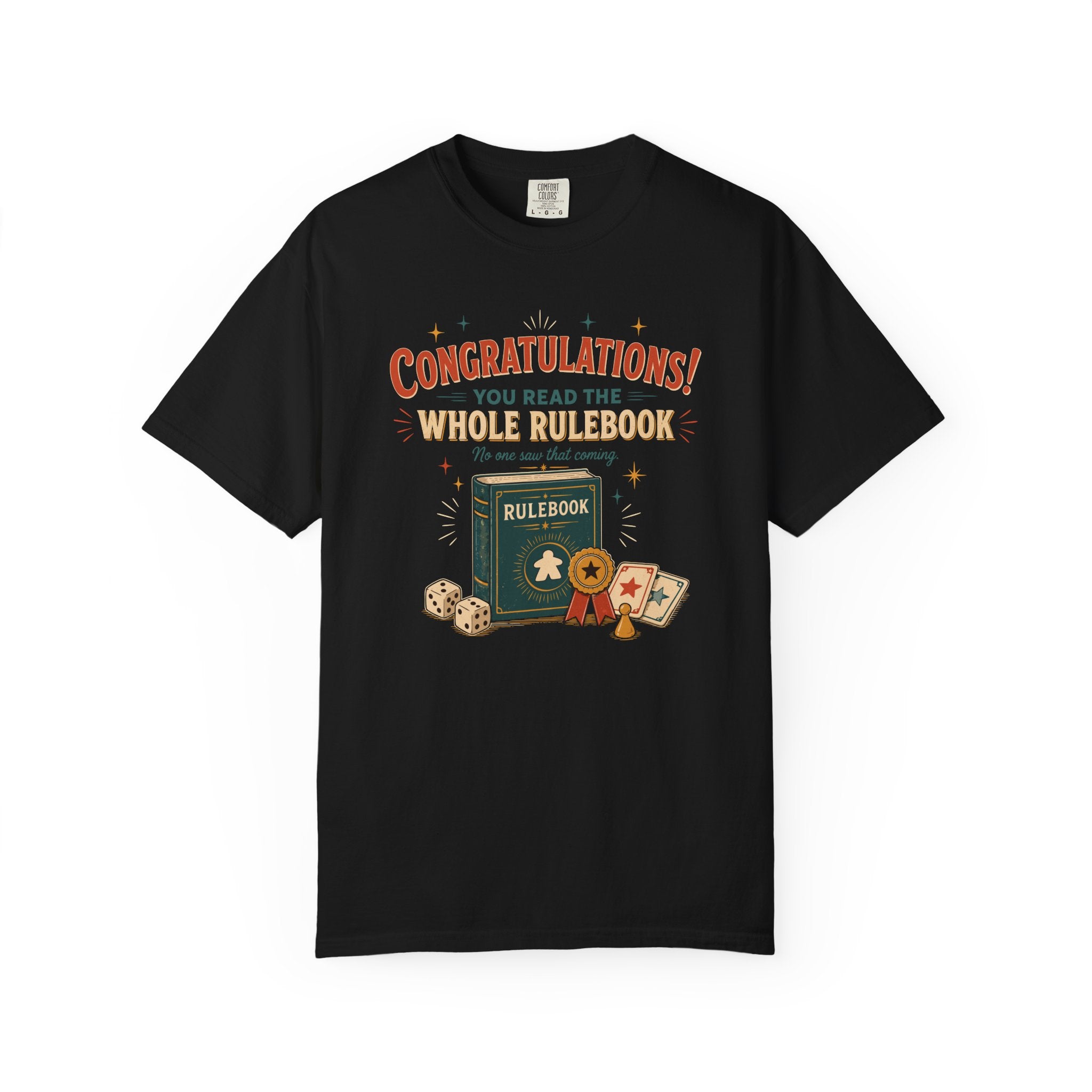 Congrats on Reading the Rulebook T-shirt