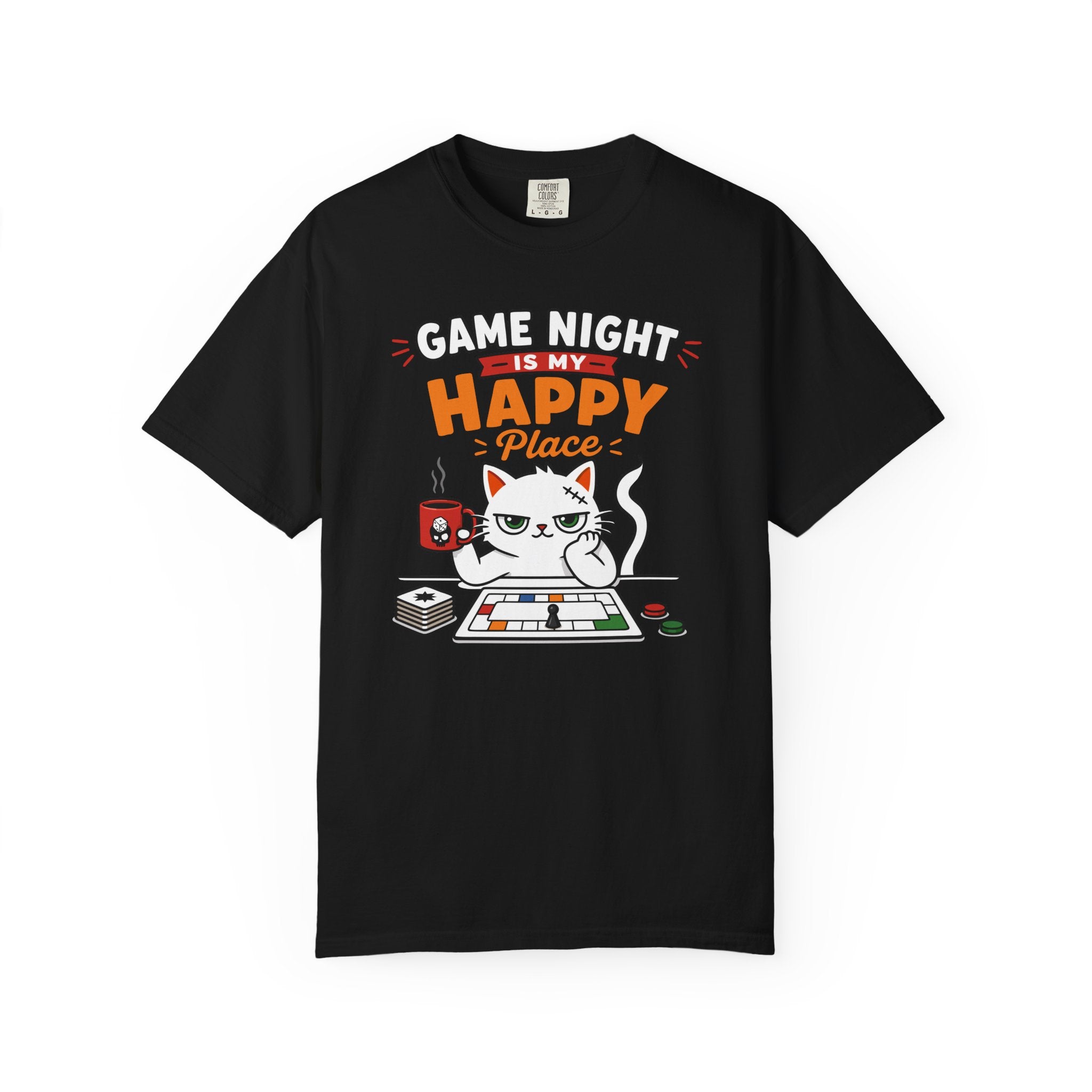 Happy Place Cat T-shirt