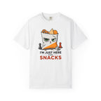 Here for the Snacks T-shirt