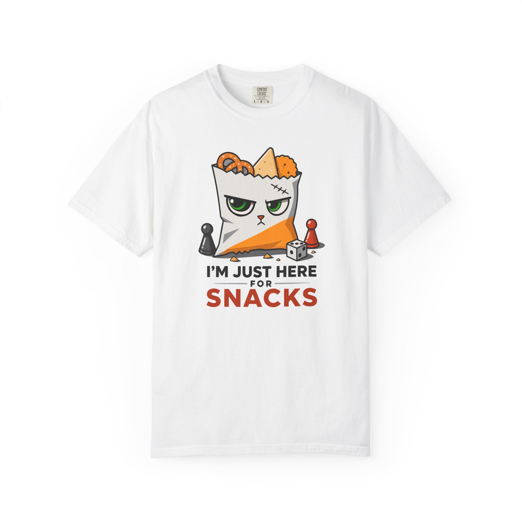 Here for the Snacks T-shirt