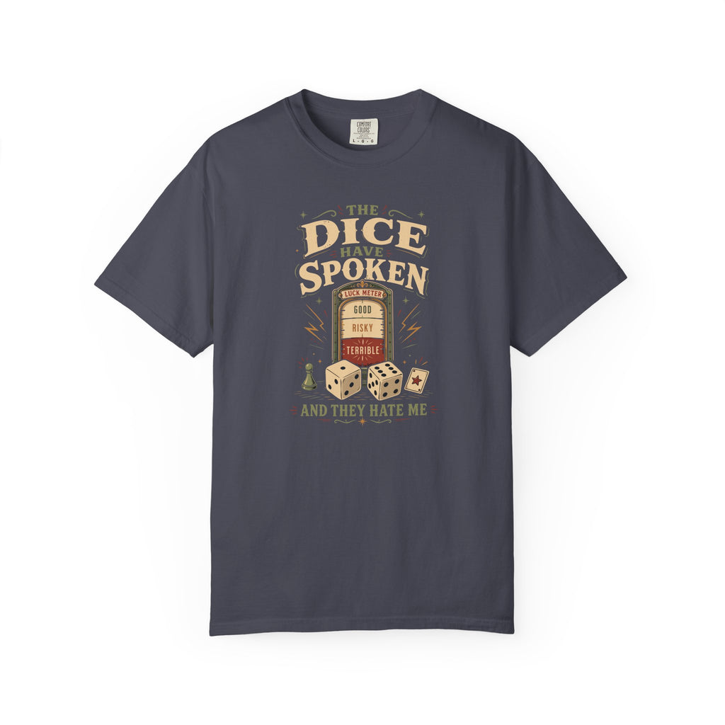 The Dice Have Spoken Meter T-shirt