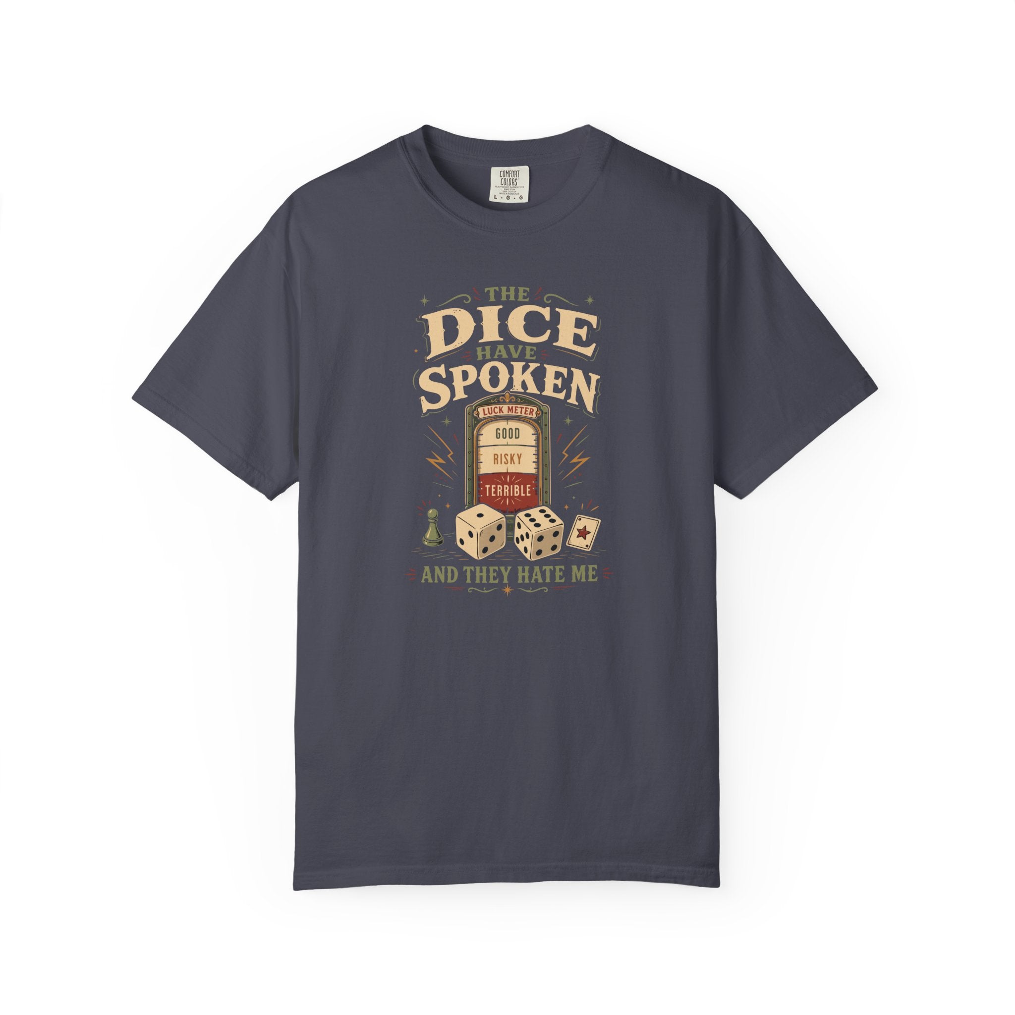 The Dice Have Spoken Meter T-shirt