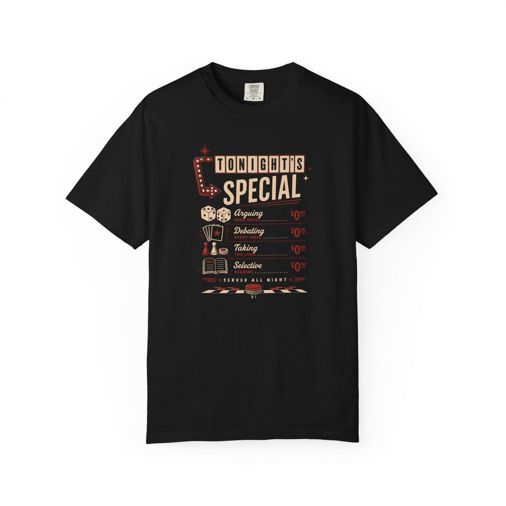 Tonight's Special - Game Night T-shirt