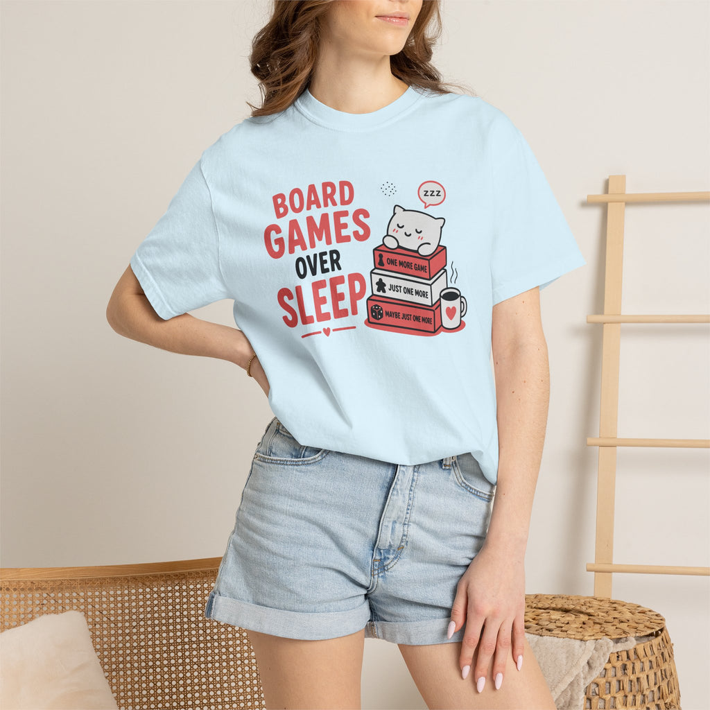 Board Games Over Sleep (Cute) T-shirt