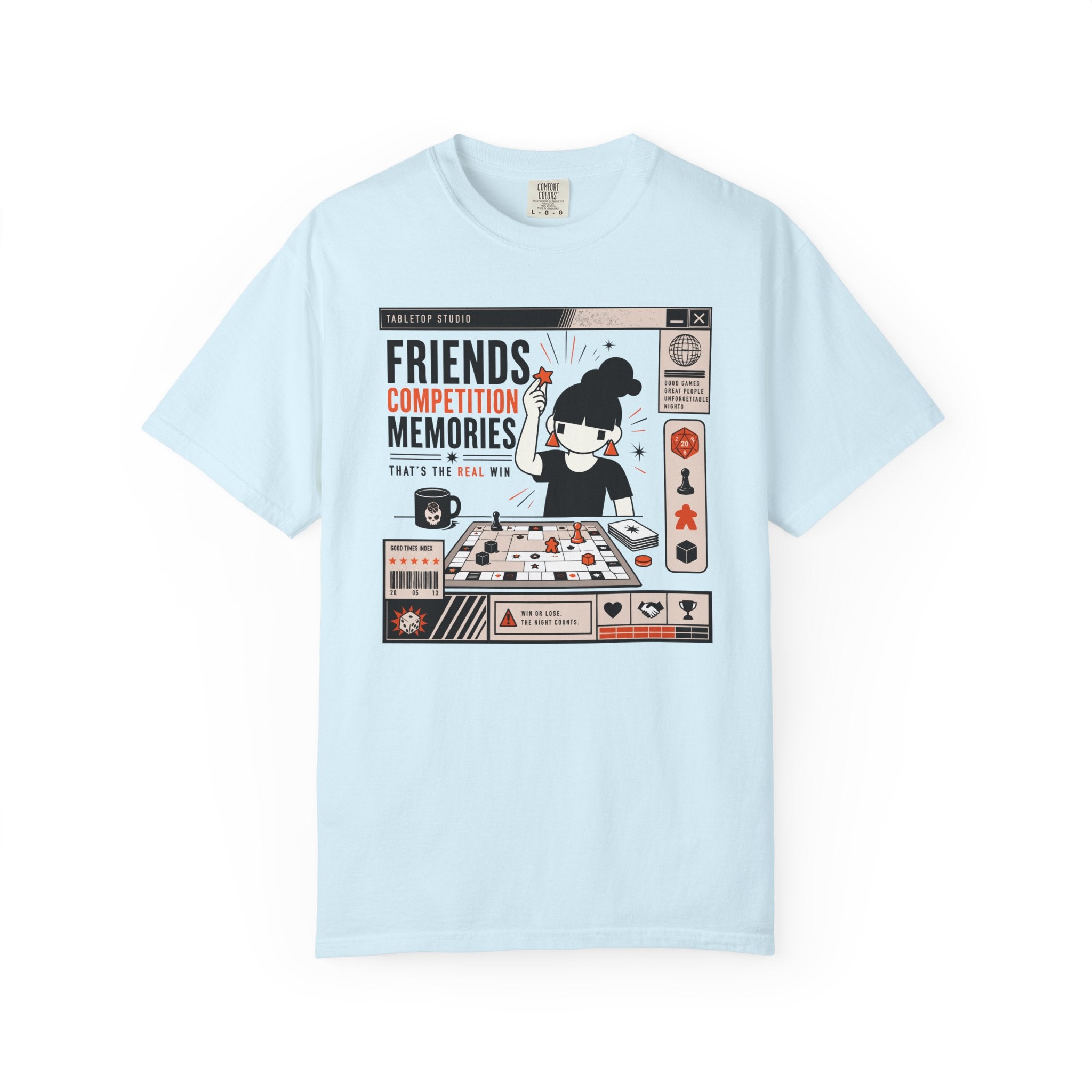 Friends Competition Memories (Earring Girl) T-shirt