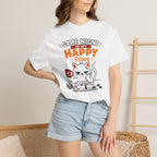 Happy Place Cat T-shirt