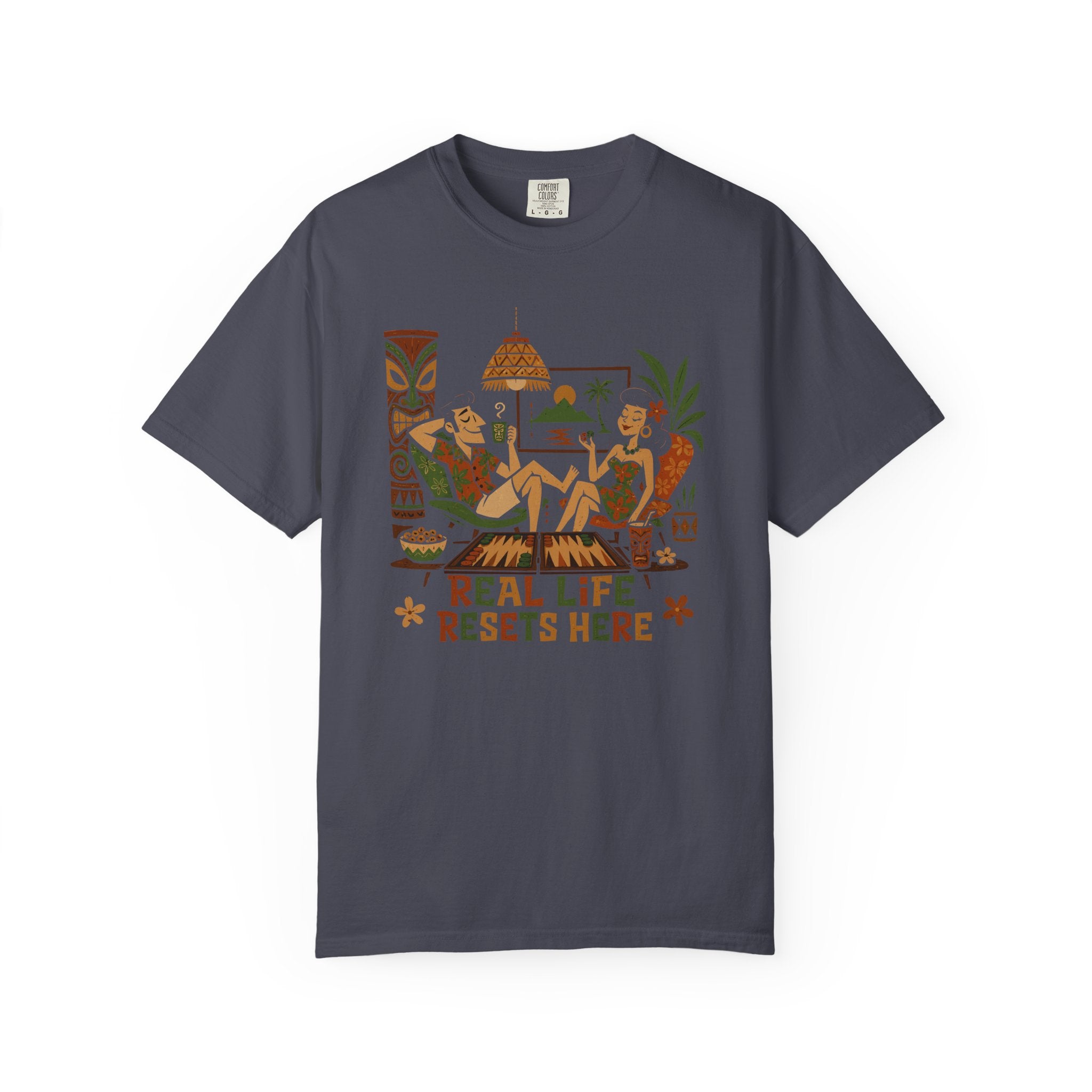 Tiki Life Resets Here T-Shirt