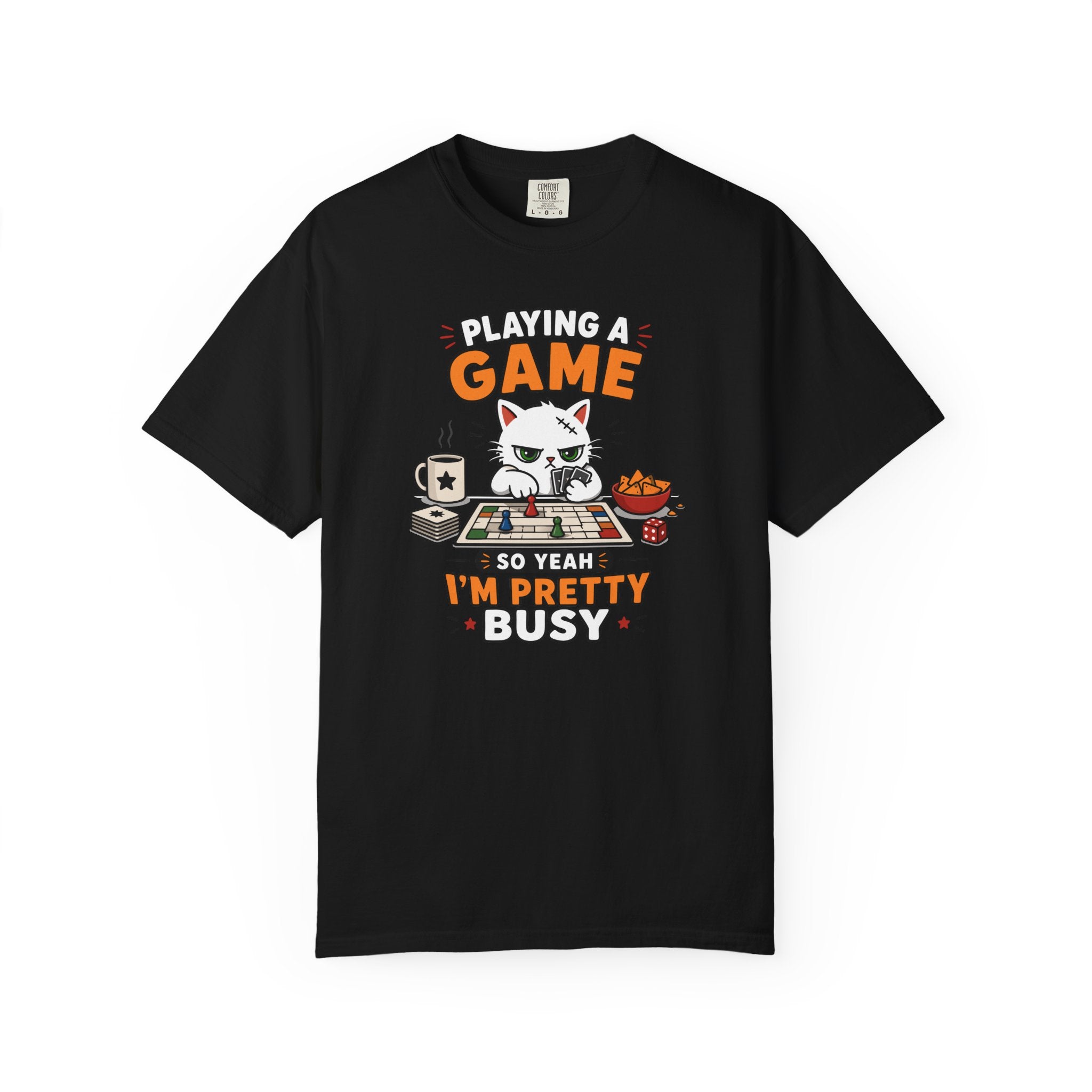 Yeah I’m Busy Cat T-shirt