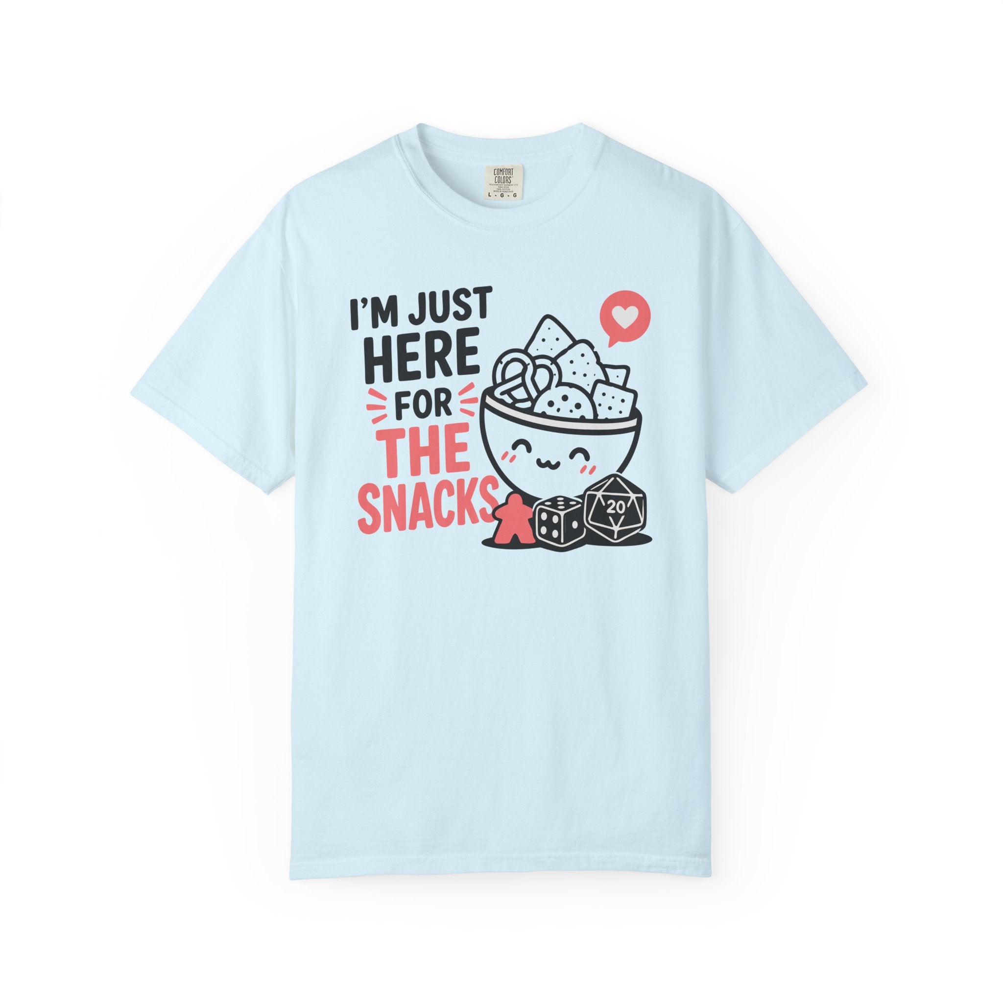 I’m Just Here for the Snacks (Cute) T-shirt